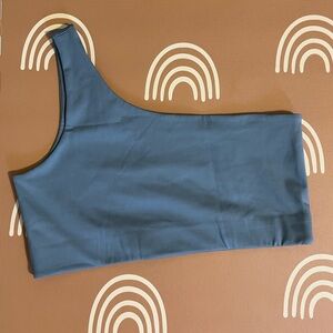 NWOT Girlfriend Collective Bianca One Shoulder Bra XXL